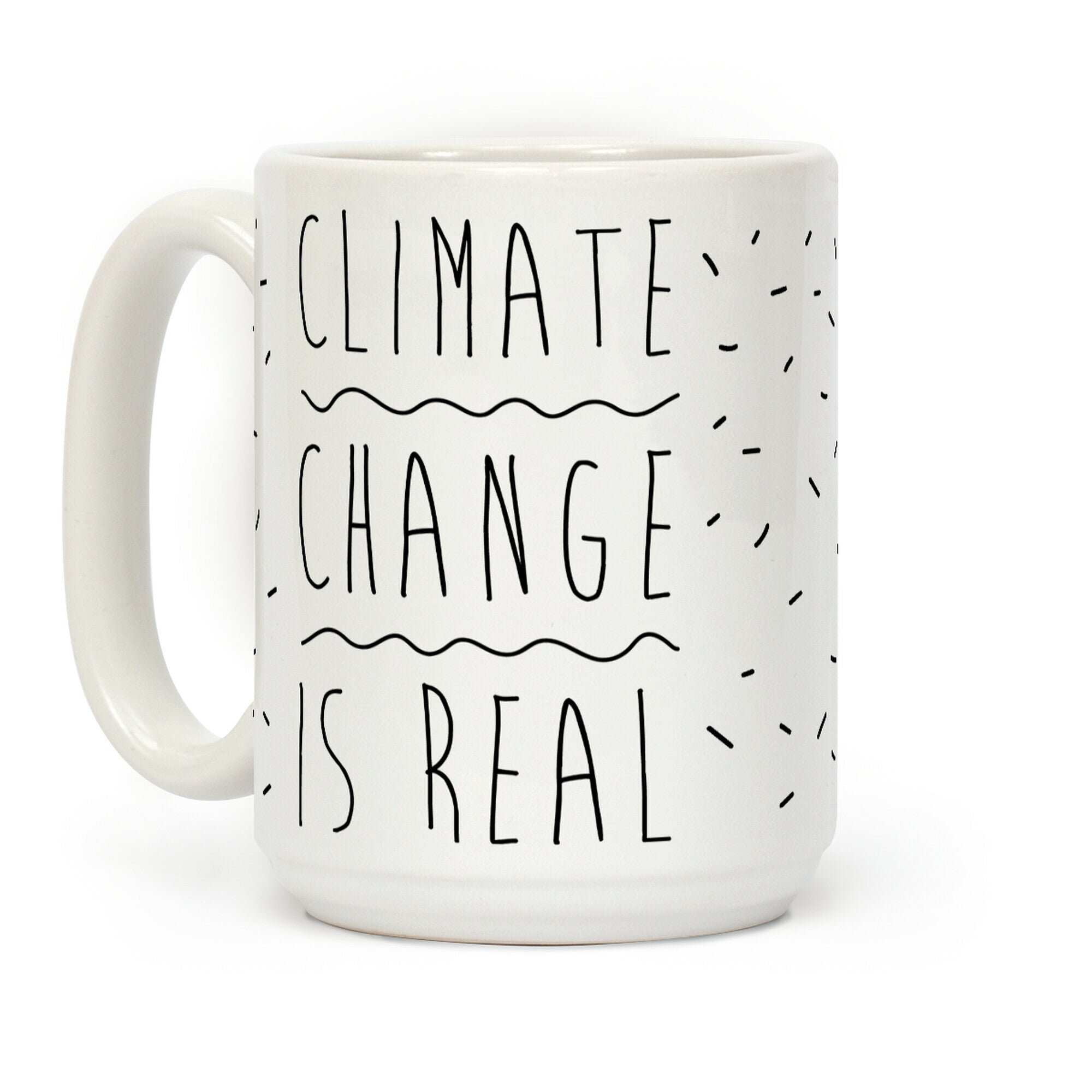 Climate Change Is Real Coffee Mug